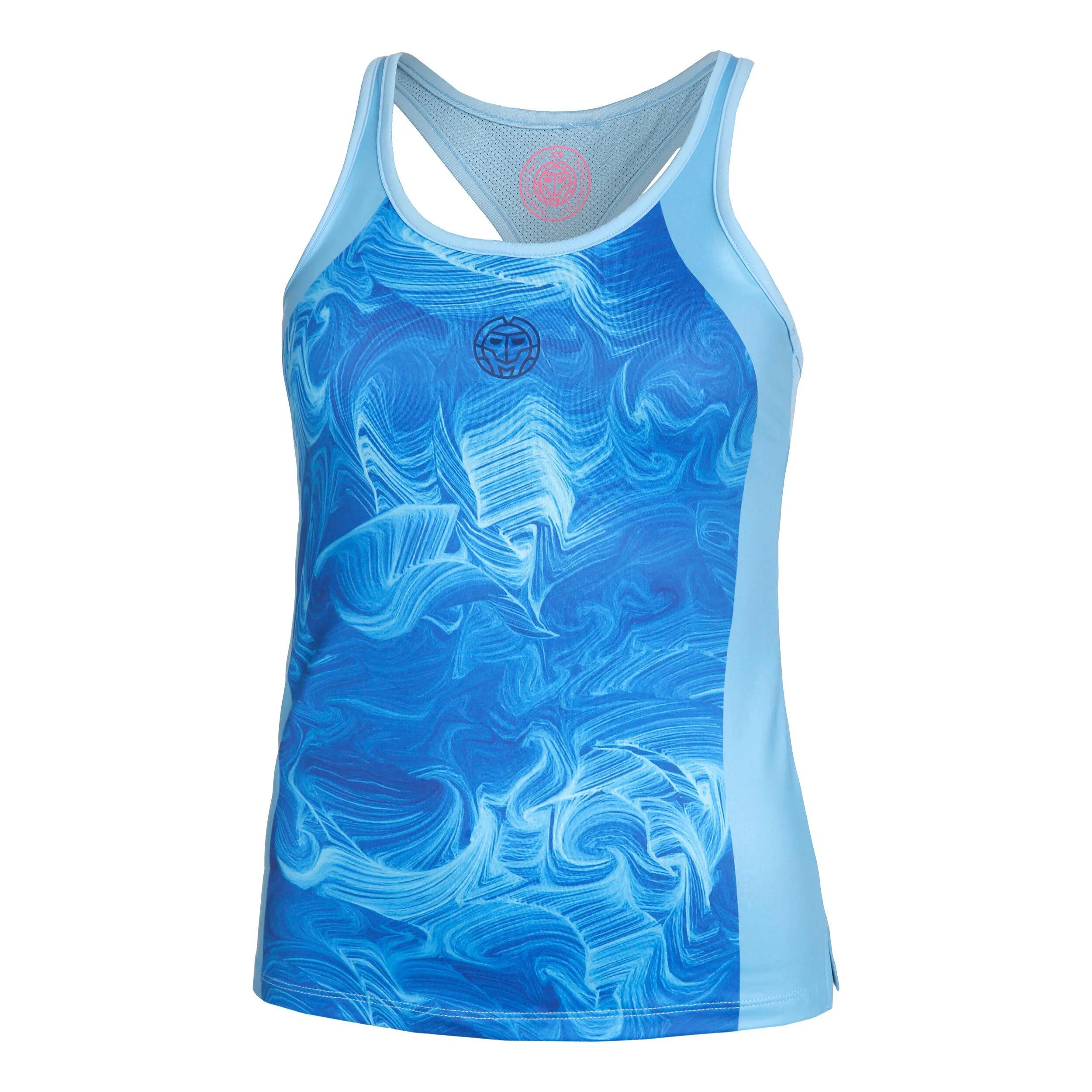 Jua Tech Tank-Top Damen - Hellblau, Mehrfarbig