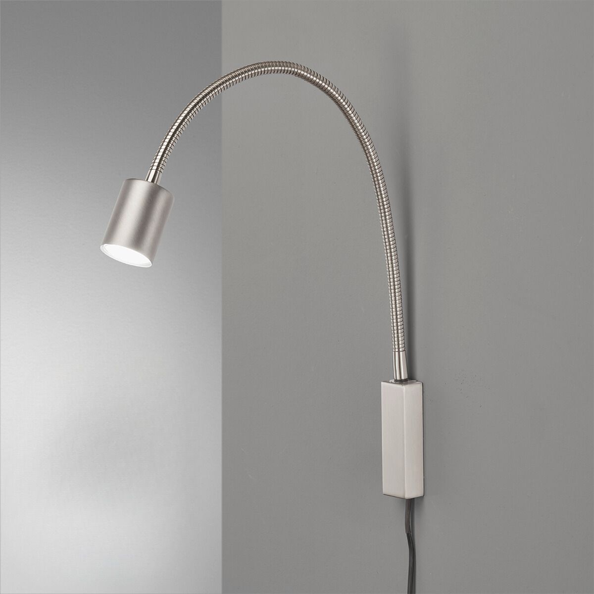 Fischer & Honsel LED Spotleuchte Justi Nickel