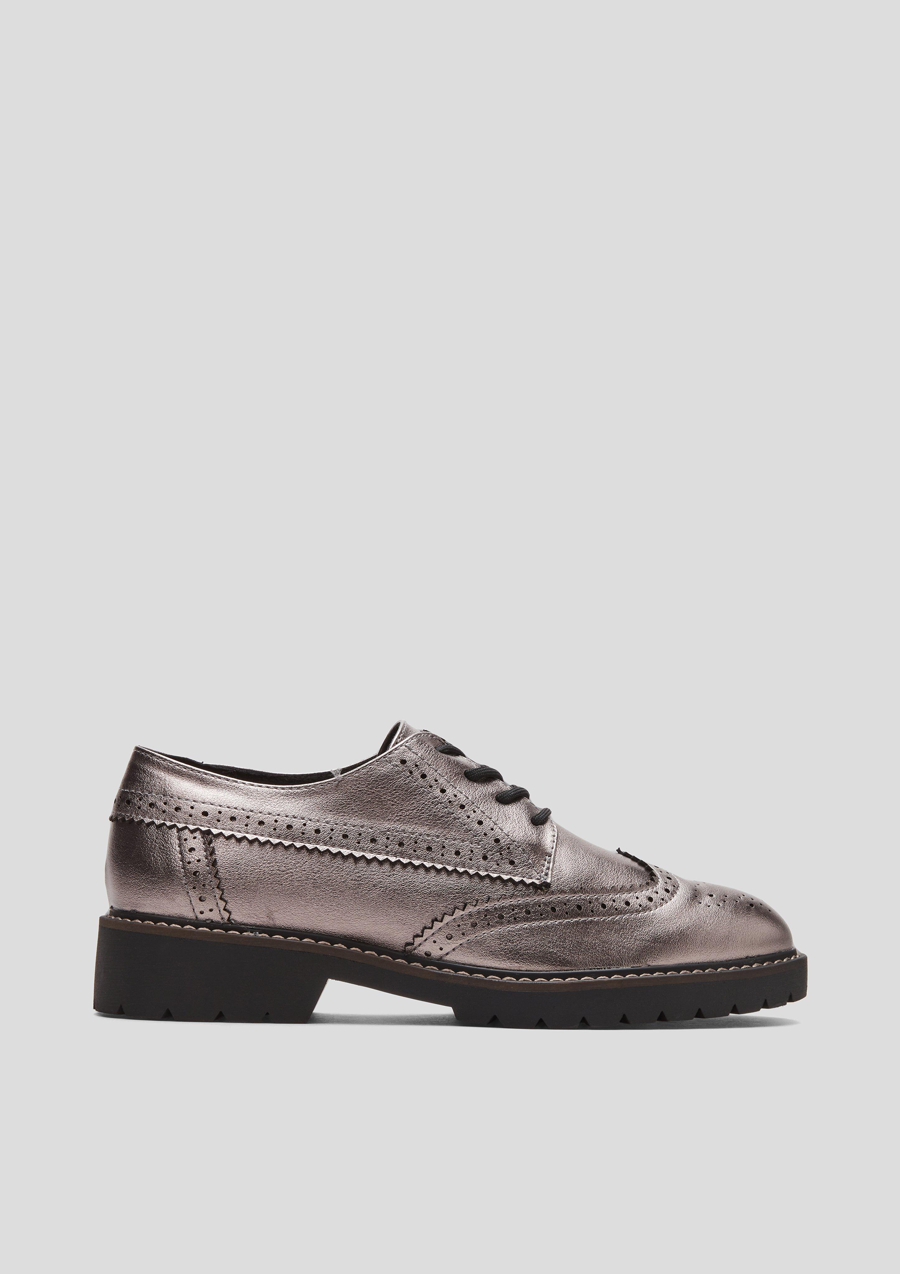 Lackleder-Schuhe im Brouge-Style  101.107.106.23660-915