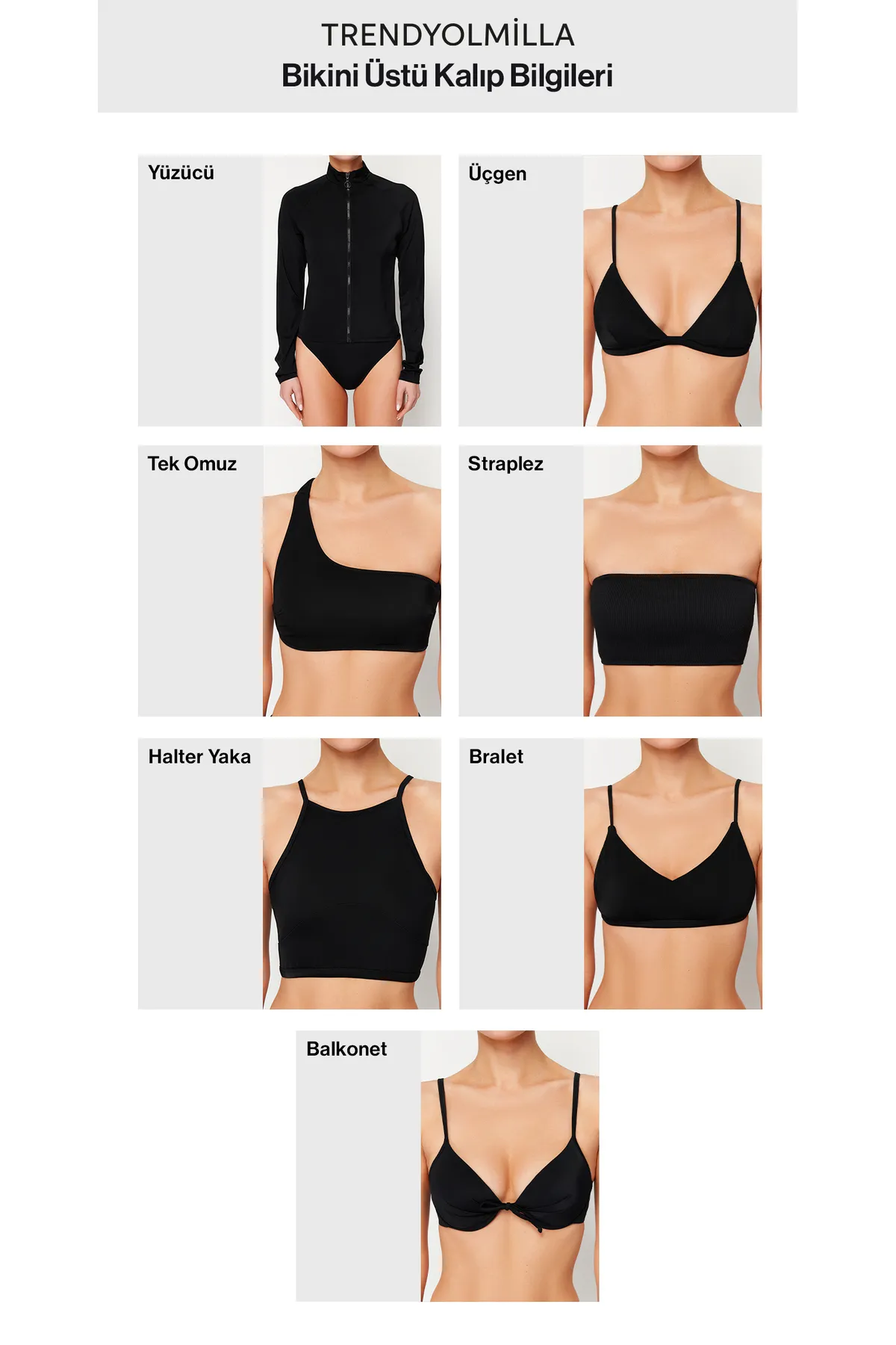 Trendyol Collection  Triangel-Bikinioberteil mit Tiermuster TBESS24BU00158