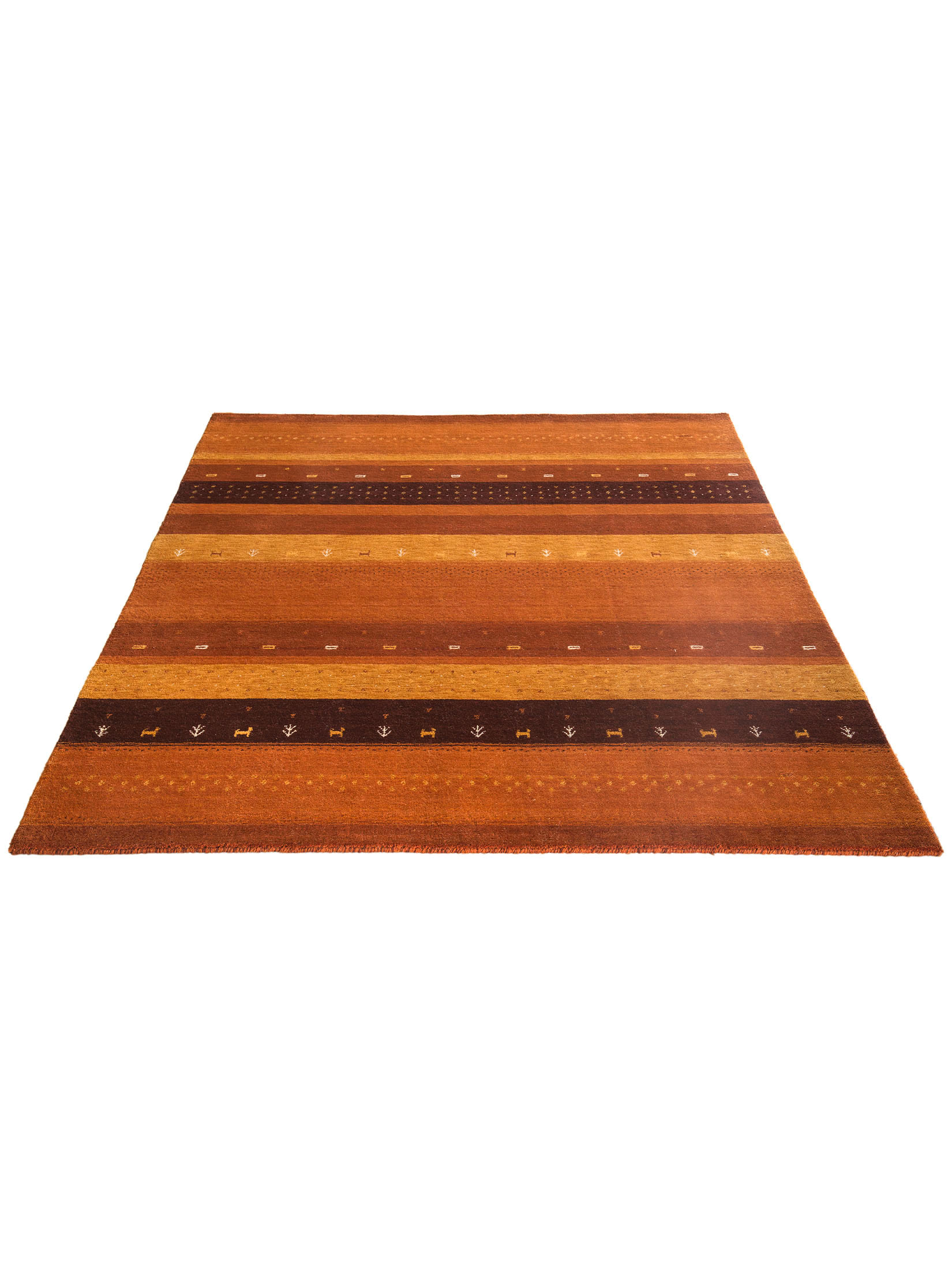 Yellapur Gabbeh-Teppich, Copper