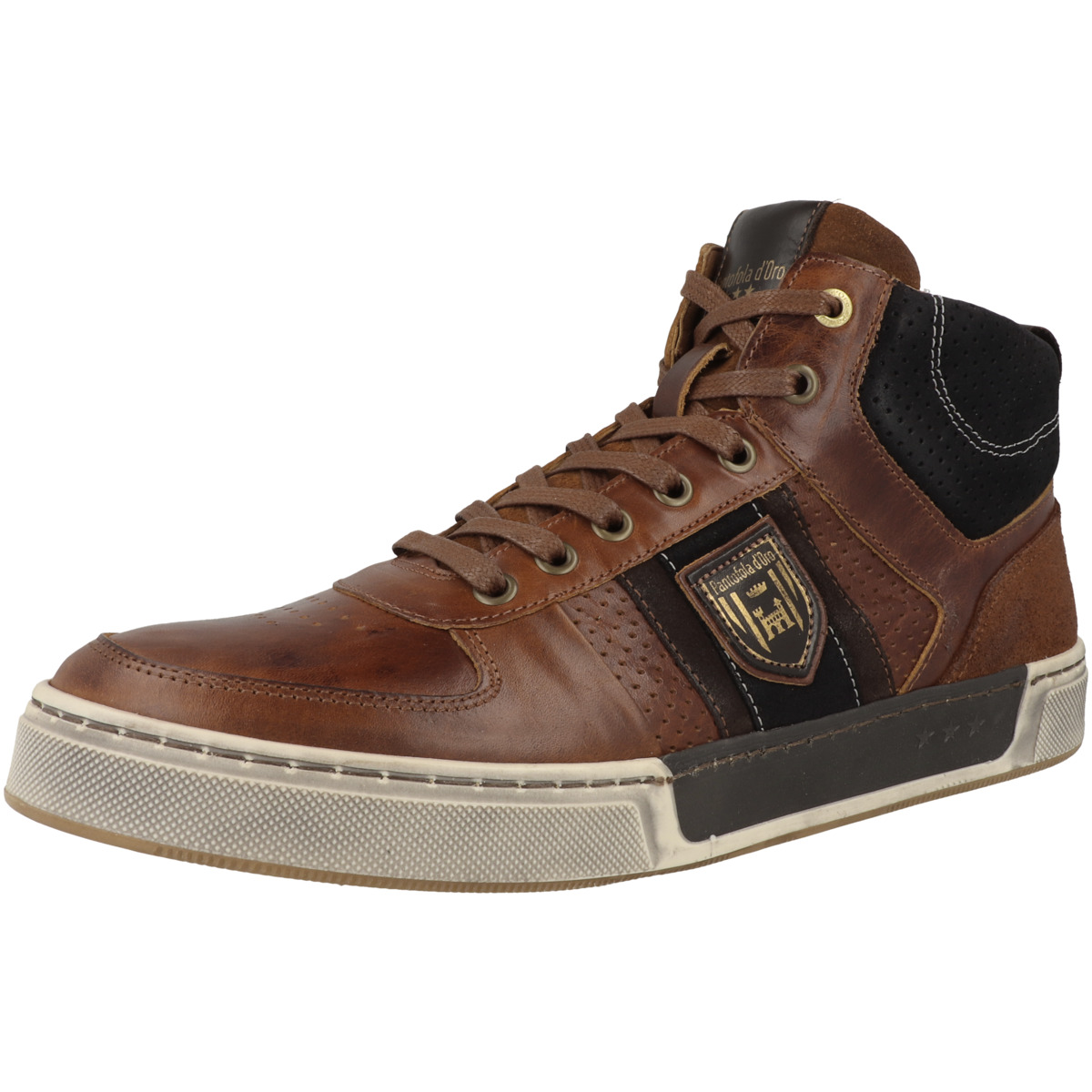 Pantofola d Oro Frederico Uomo Mid Sneaker mid braun