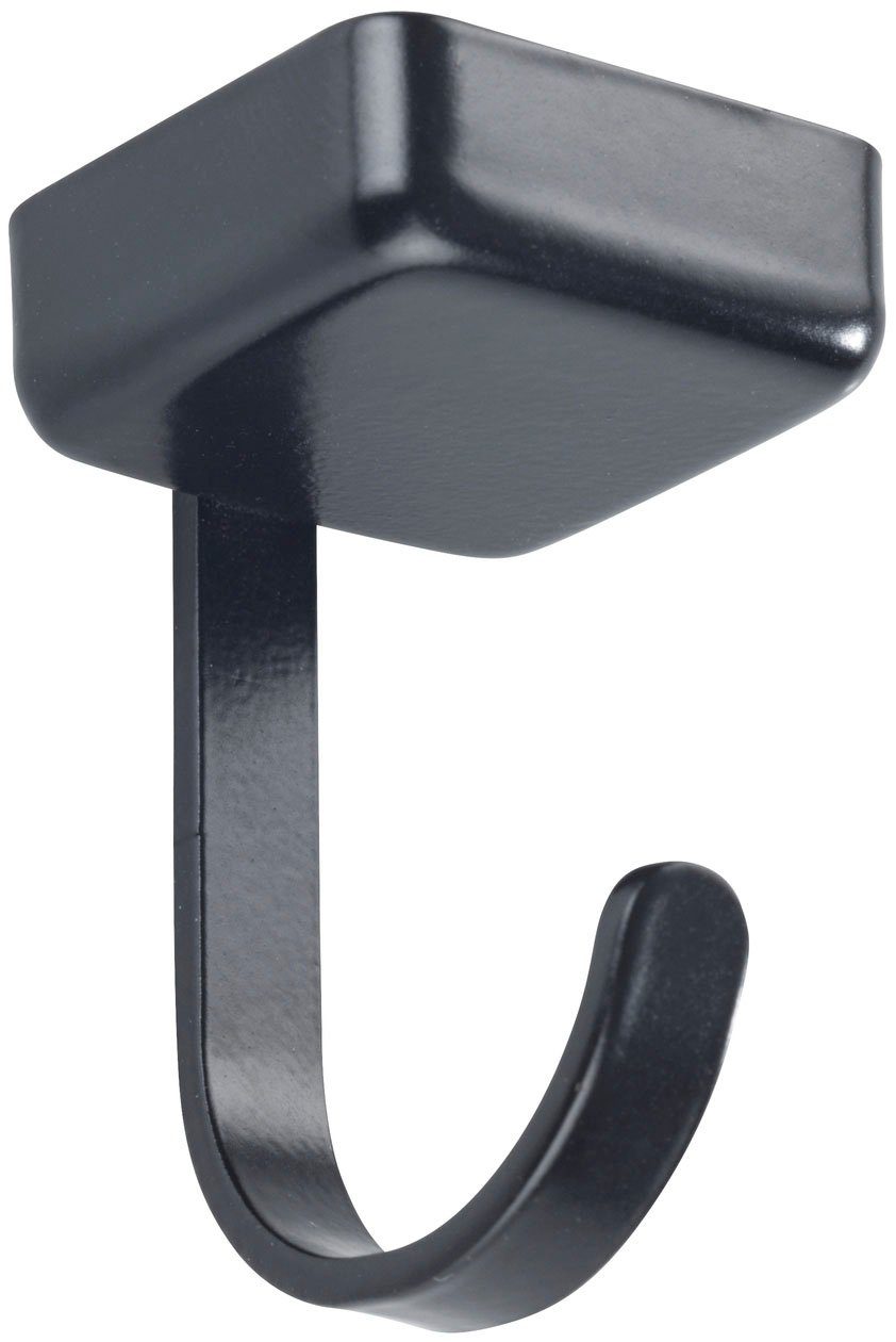 WENKO Wandhaken Jet, (6-St), magnetisch, Eisen, Befestigung ohne Bohren, Industrial-Look