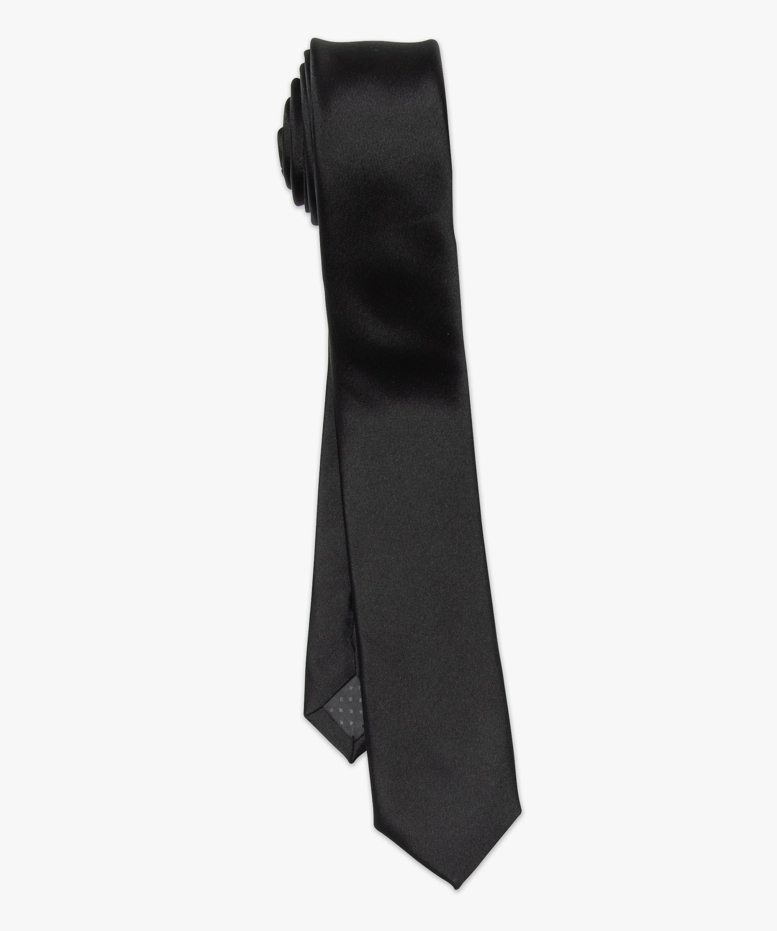 Cravate unie pour homme noir | GEMO