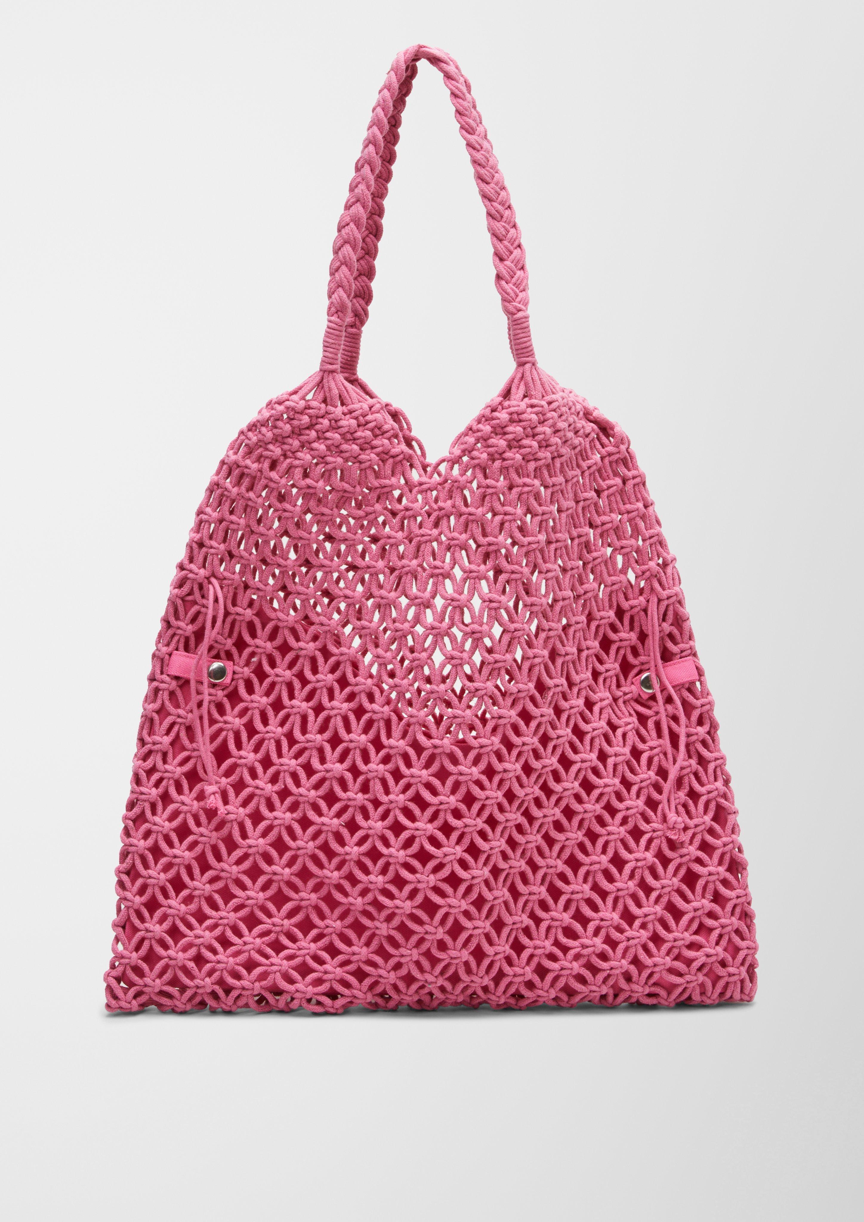 Makramee-Shopper mit Innentasche  2129935-4426