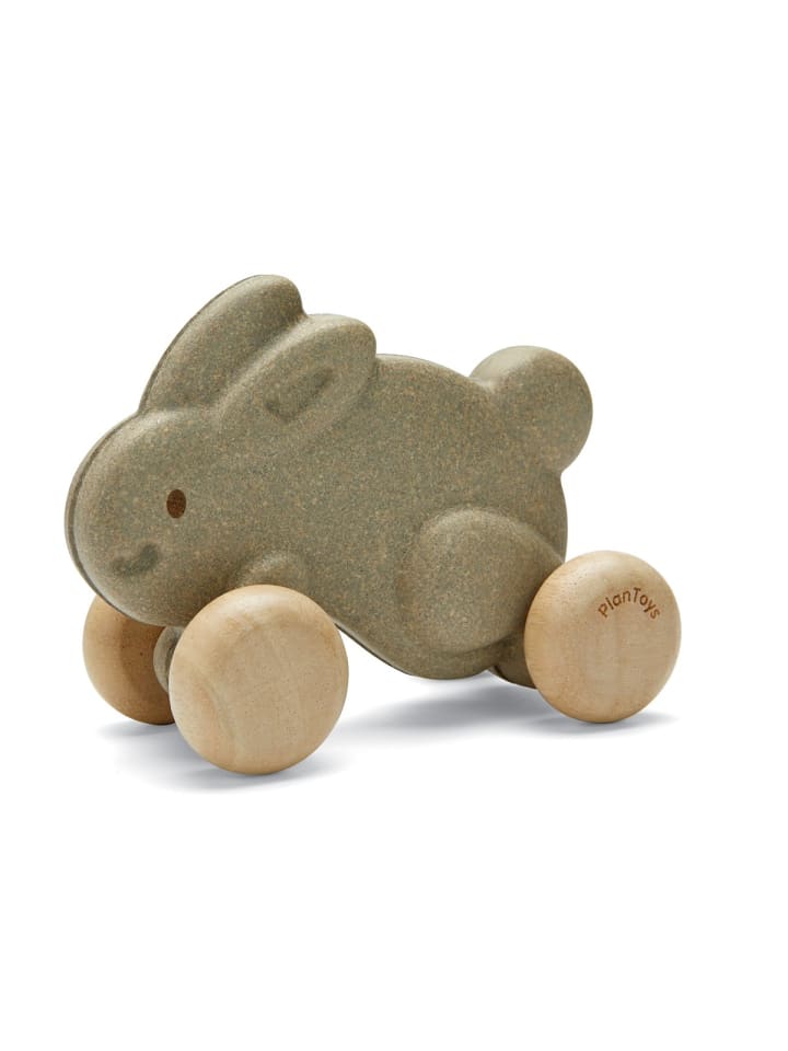 Plan Toys Hase auf Rädern grau ab 12 Monate günstig kaufen onesize