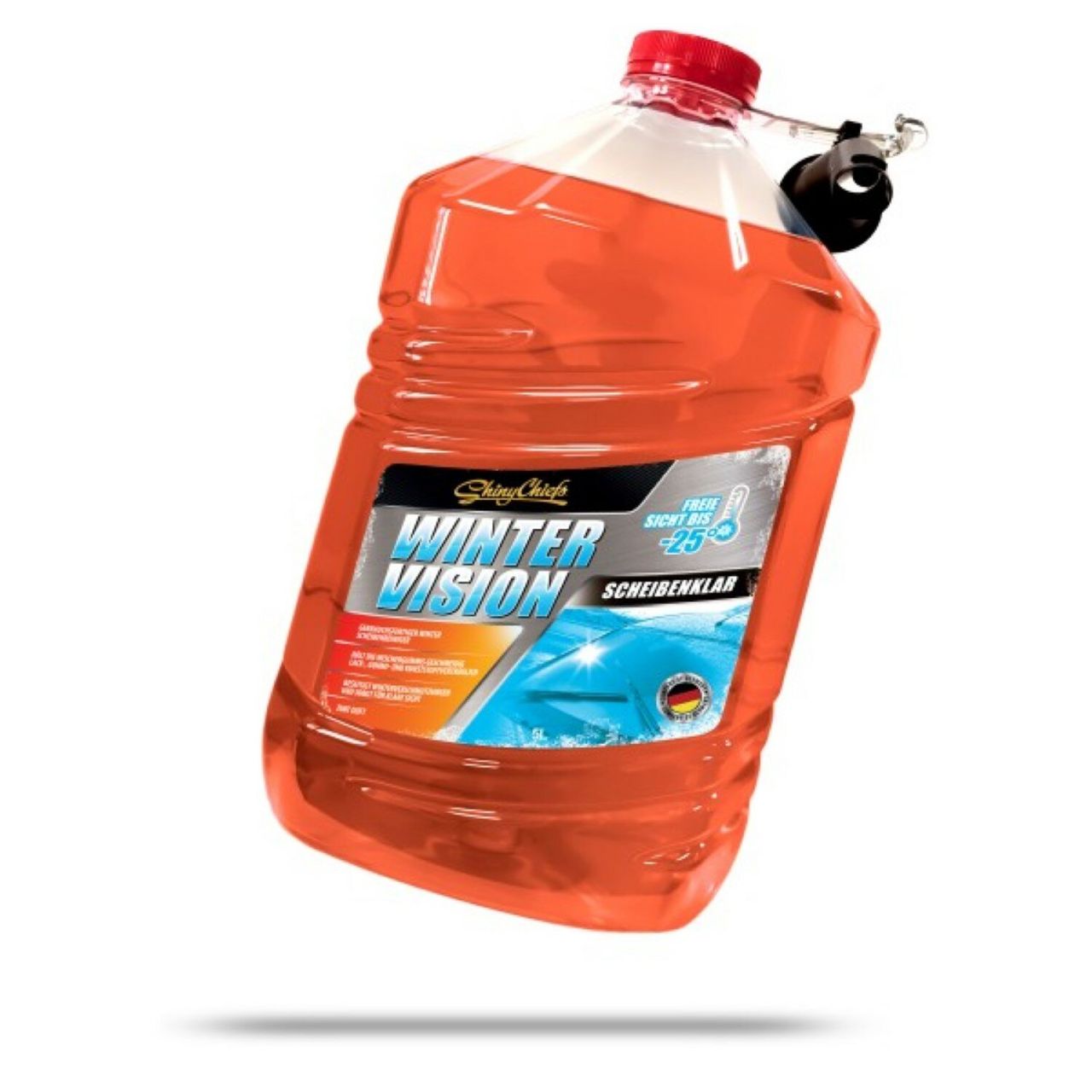 ShinyChiefs WINTER VISION - SCHEIBENKLAR 5L Scheibenreiniger mit Zimt Duft