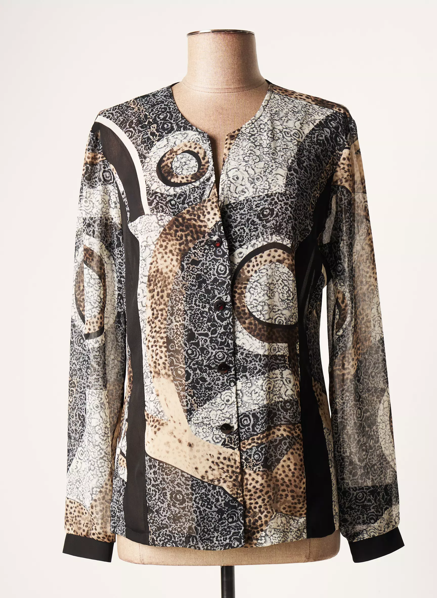 Jean Delfin Chemisiers Femme couleur gris