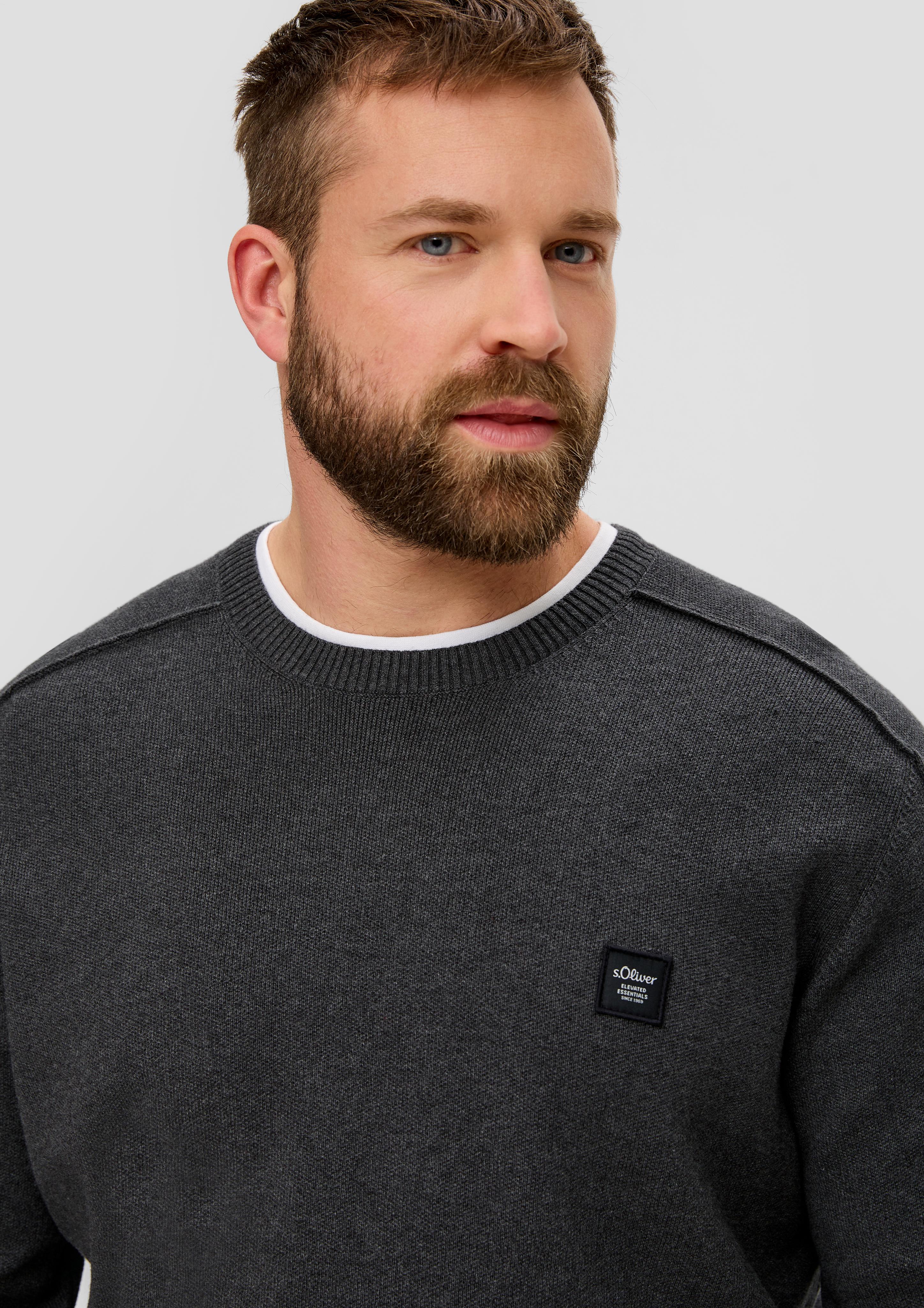 Strickpullover mit Waschung  2143289-98W0