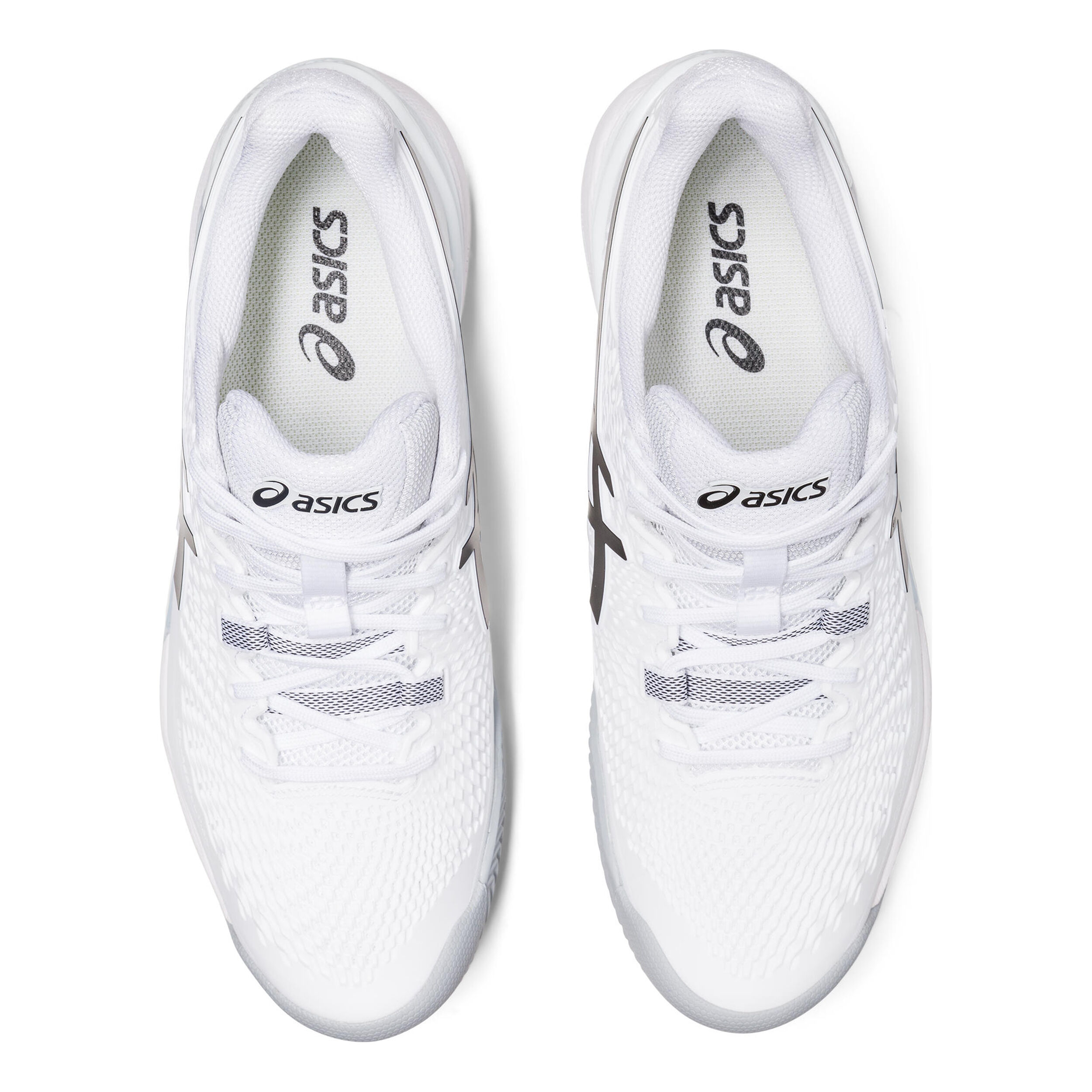 Gel-Resolution 9 Sandplatzschuh Herren - Weiß, Schwarz