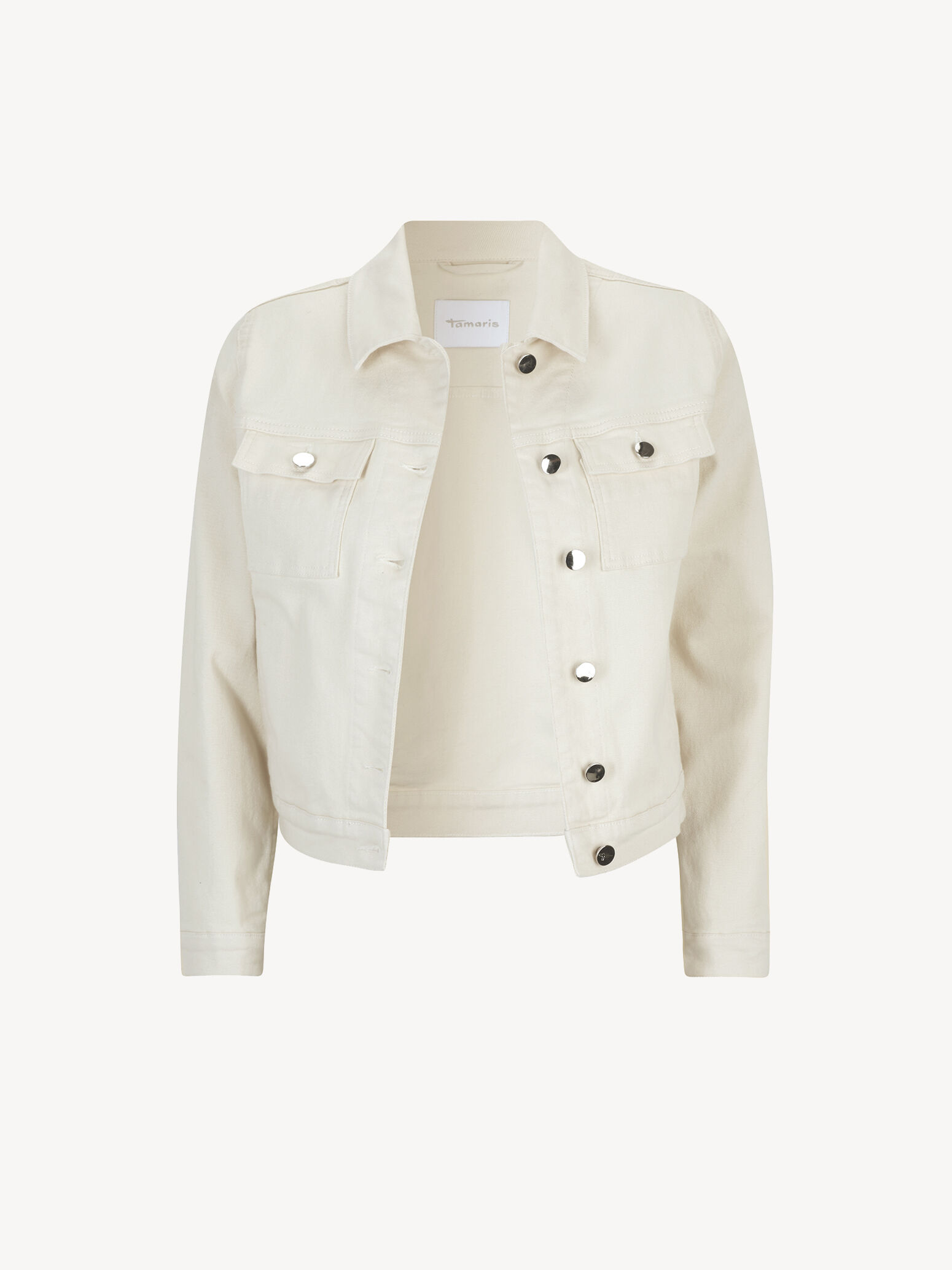 Veste en jean - beige