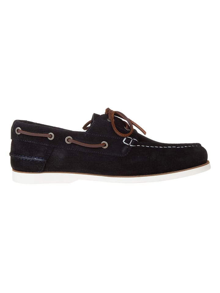 Tommy Hilfiger Shoes Leder-Mokassins in Schwarz günstig kaufen