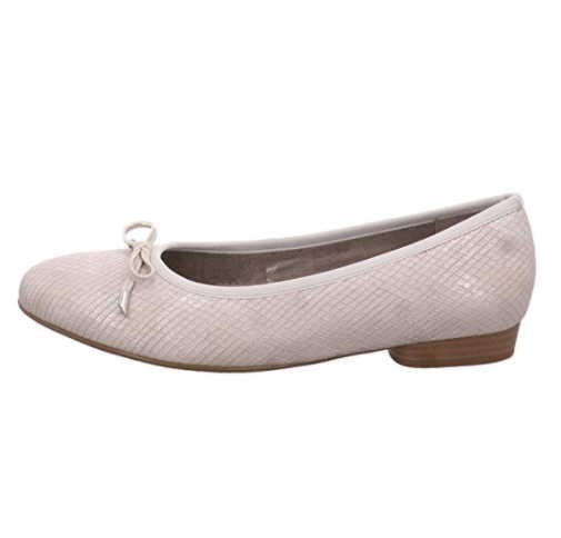 JENNY Ballerinas weiss