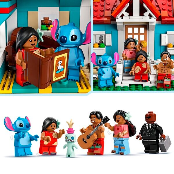 LEGO Disney 43268 Lilo ja Stitch Rantahuvila