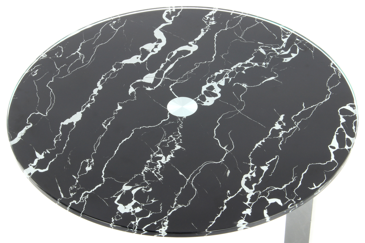 Kayoom Beistelltisch Quentin 525 Silber / Schwarz