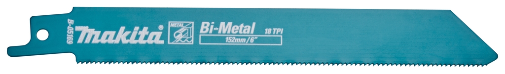 Makita Tilbehør B-05169-2 Bajonettsagblad metall 132 mm