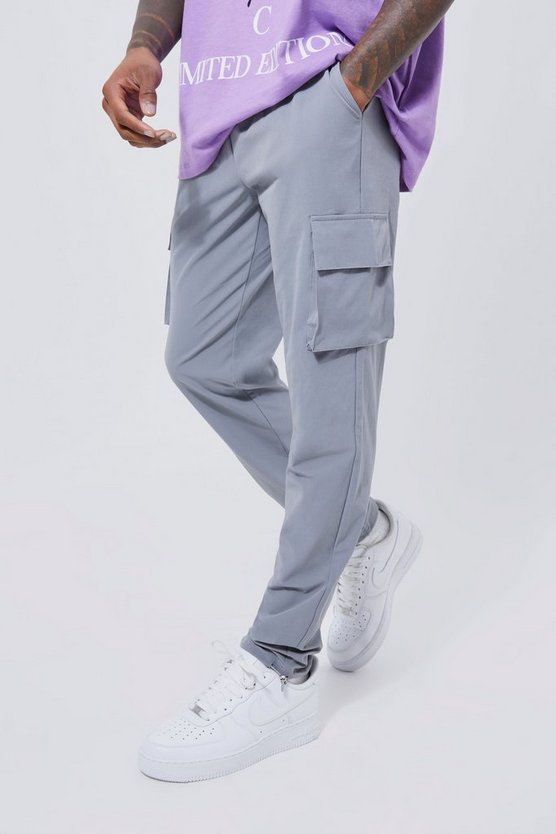 Elastische leichte Stretch Skinny Cargo-Hose