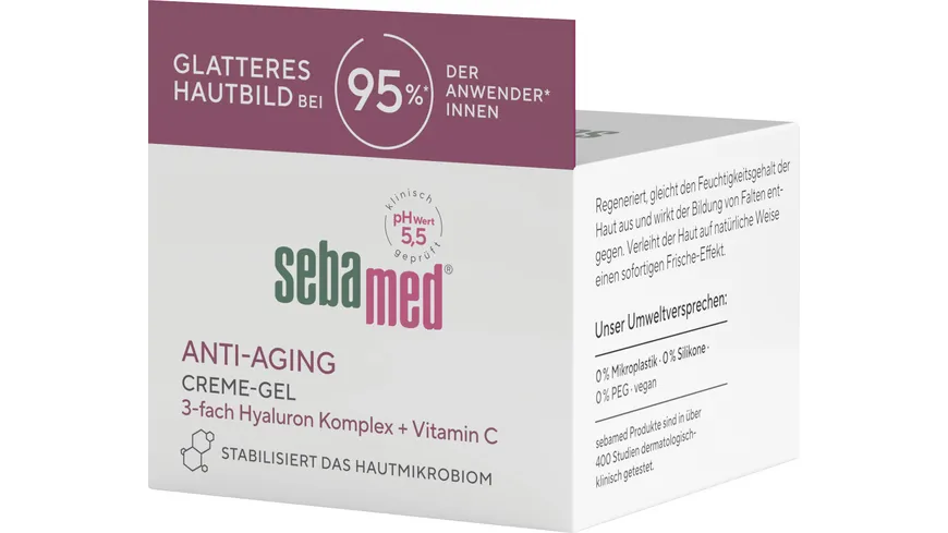 Sebamed Anti-Ageing Glättendes Creme-Gel 50 ml