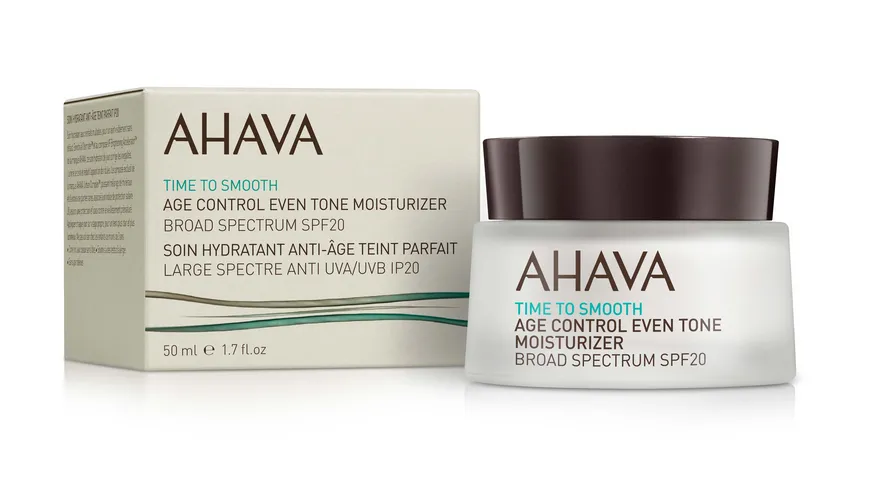 AHAVA Age Control Even Tone Moisturizer Broad Spectrum SPF 20 50 ml
