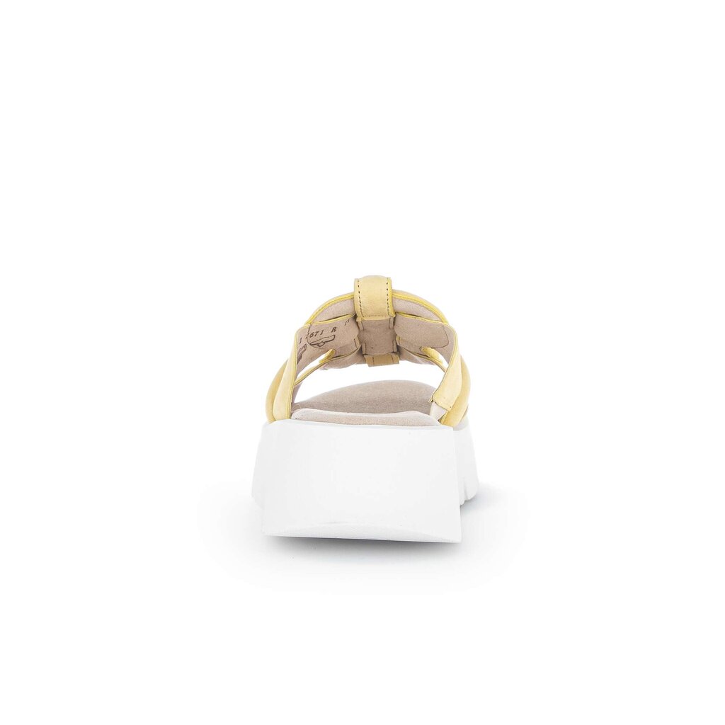 Gabor fashion Pantolette gelb