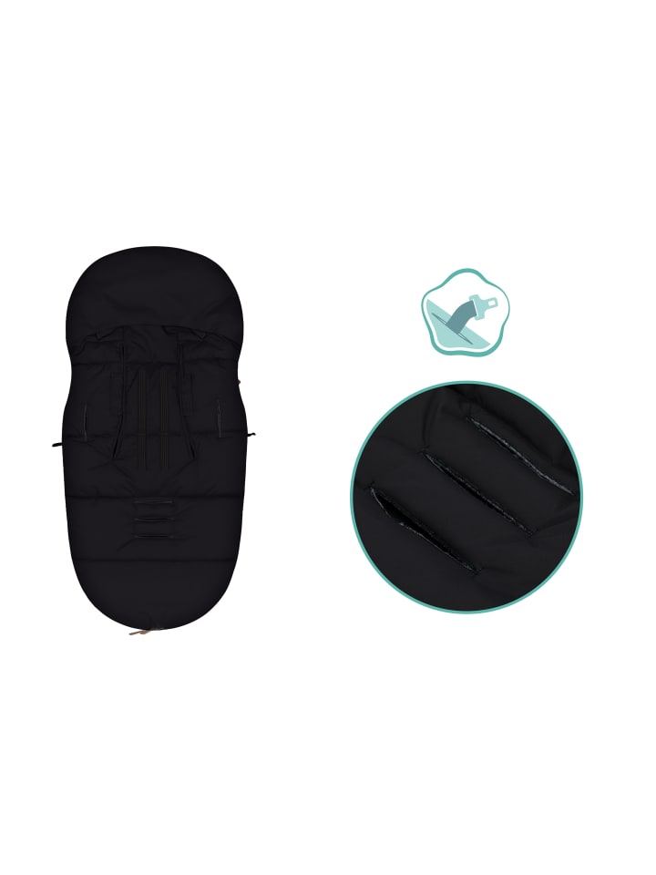 fillikid Winterfußsack Ogre Exklusiv in Schwarz günstig kaufen onesize