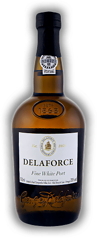 Delaforce Fine White Delaforce Fine White Typischer White Port, aber mit besonderem, modernem Stil, halbtrocken und elegant. 0,75	 Liter - Vol 20%