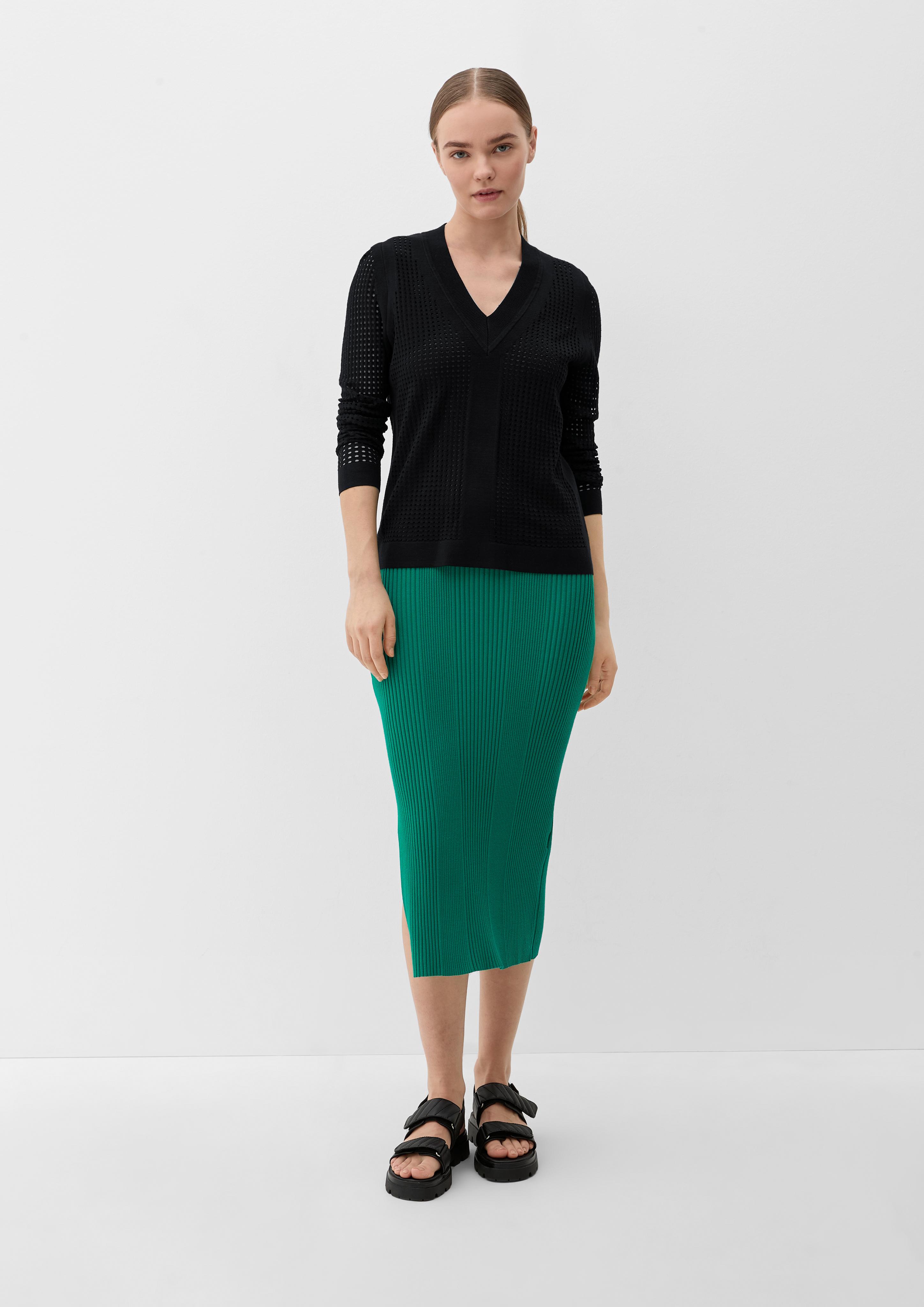 Pullover mit Lochmuster  2127071-9999