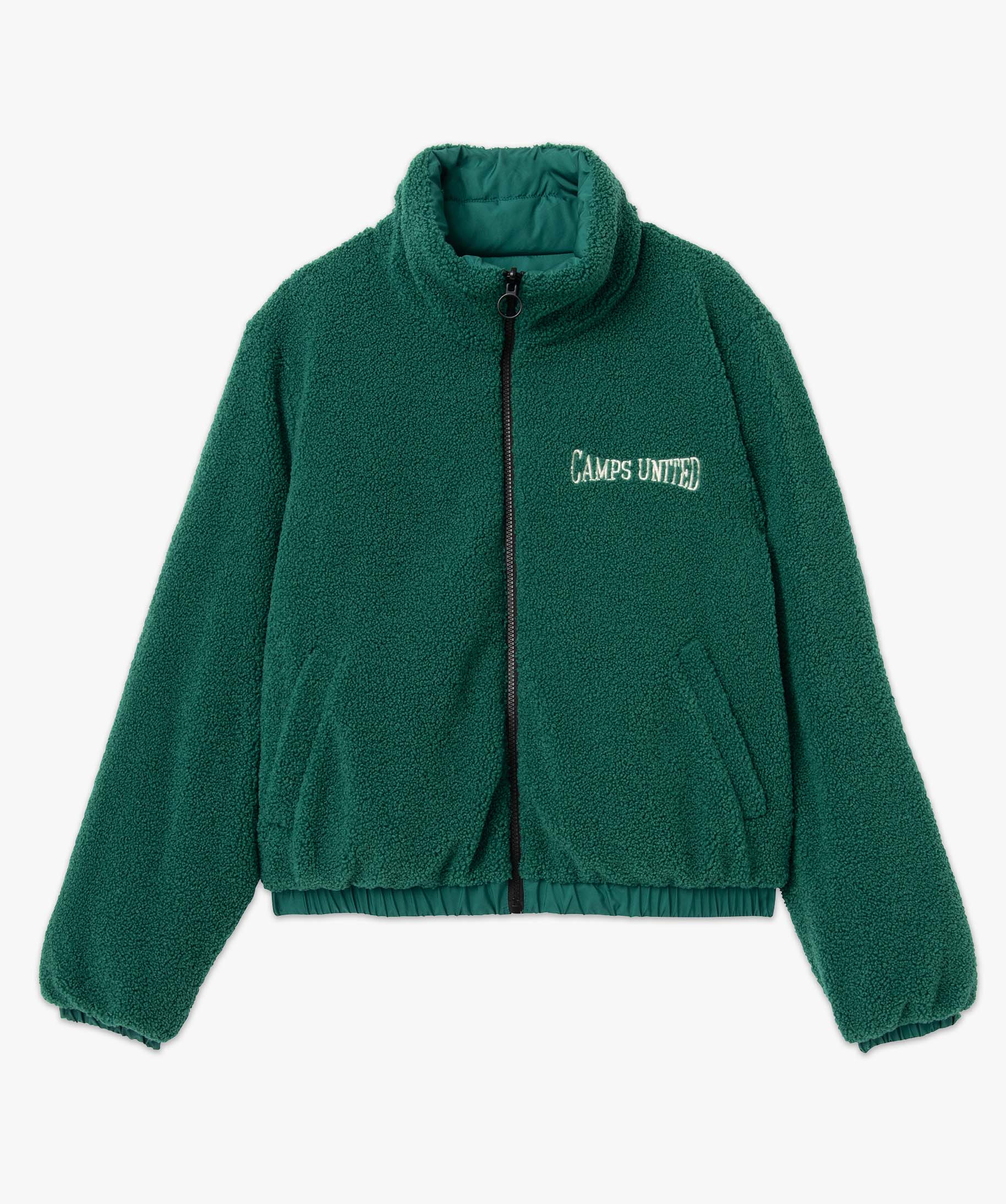 Blouson femme réversible - Camps United vert | GEMO