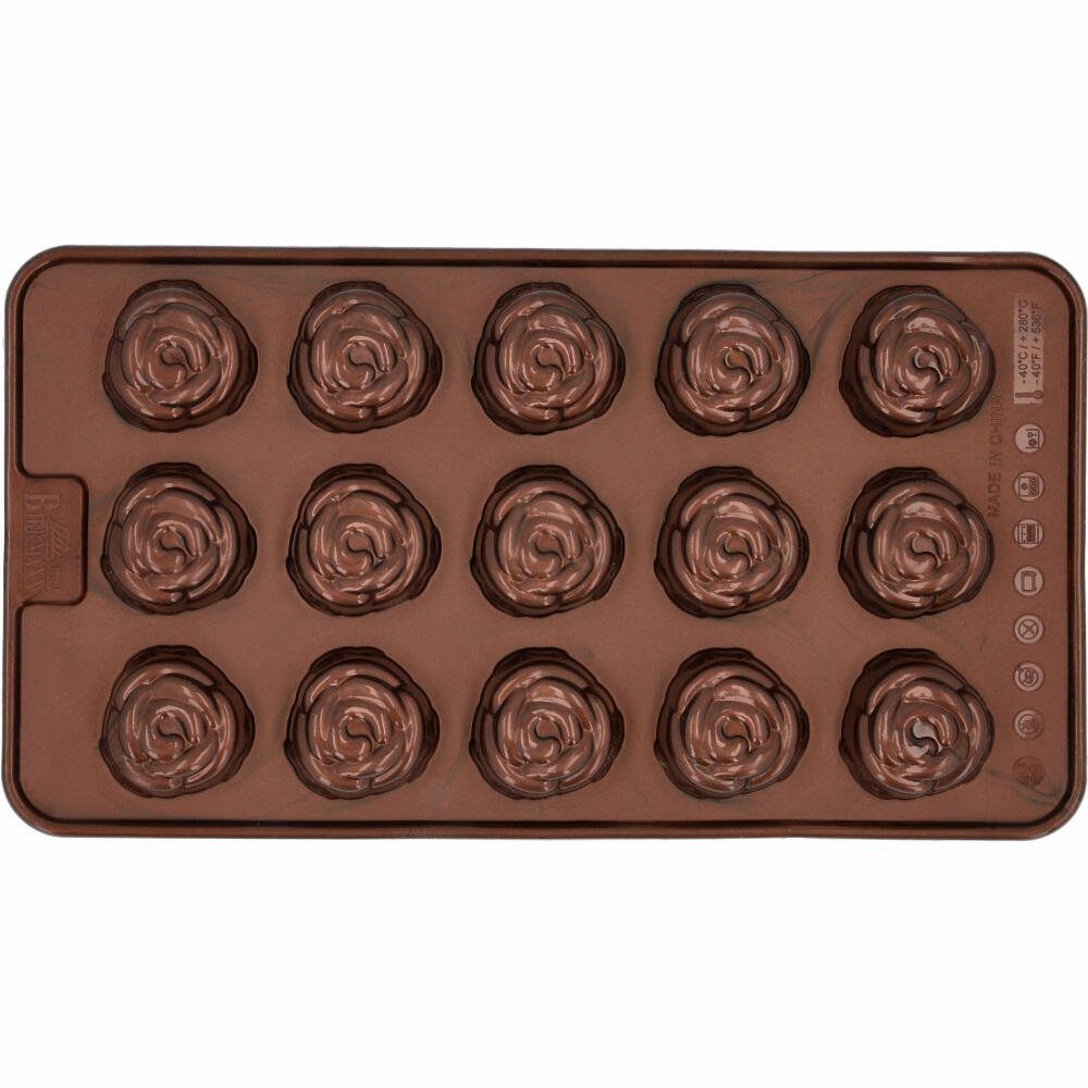 Birkmann Schokoladenform Chocolaterie Pralinenform Rose 2er Set