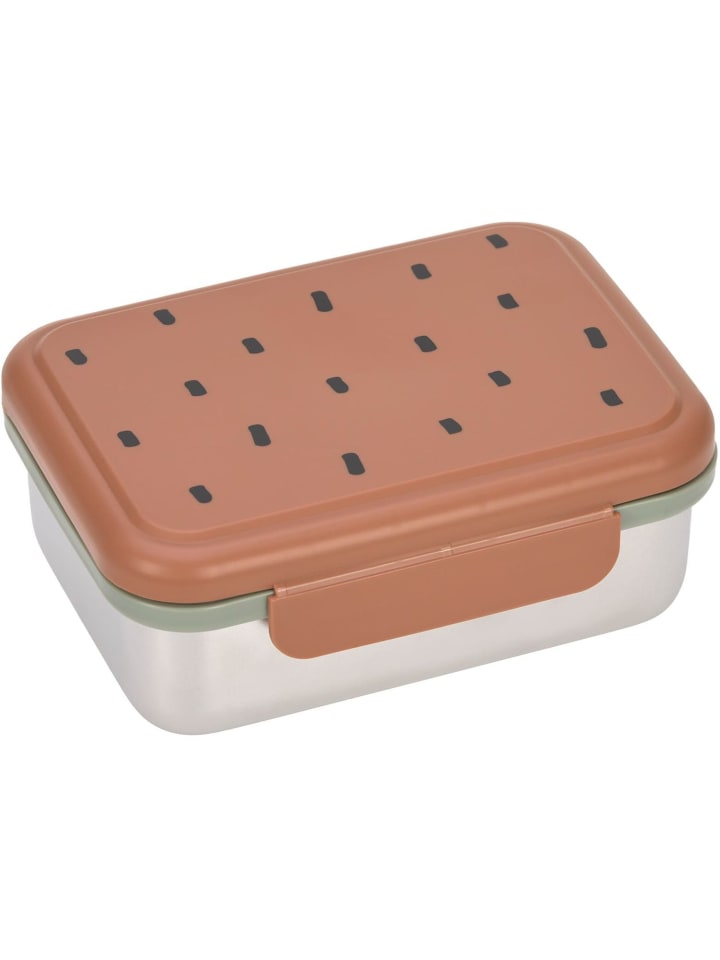 Lässig Lunchbox Stainless Steel Happy Prints caramel in bunt günstig kaufen onesize