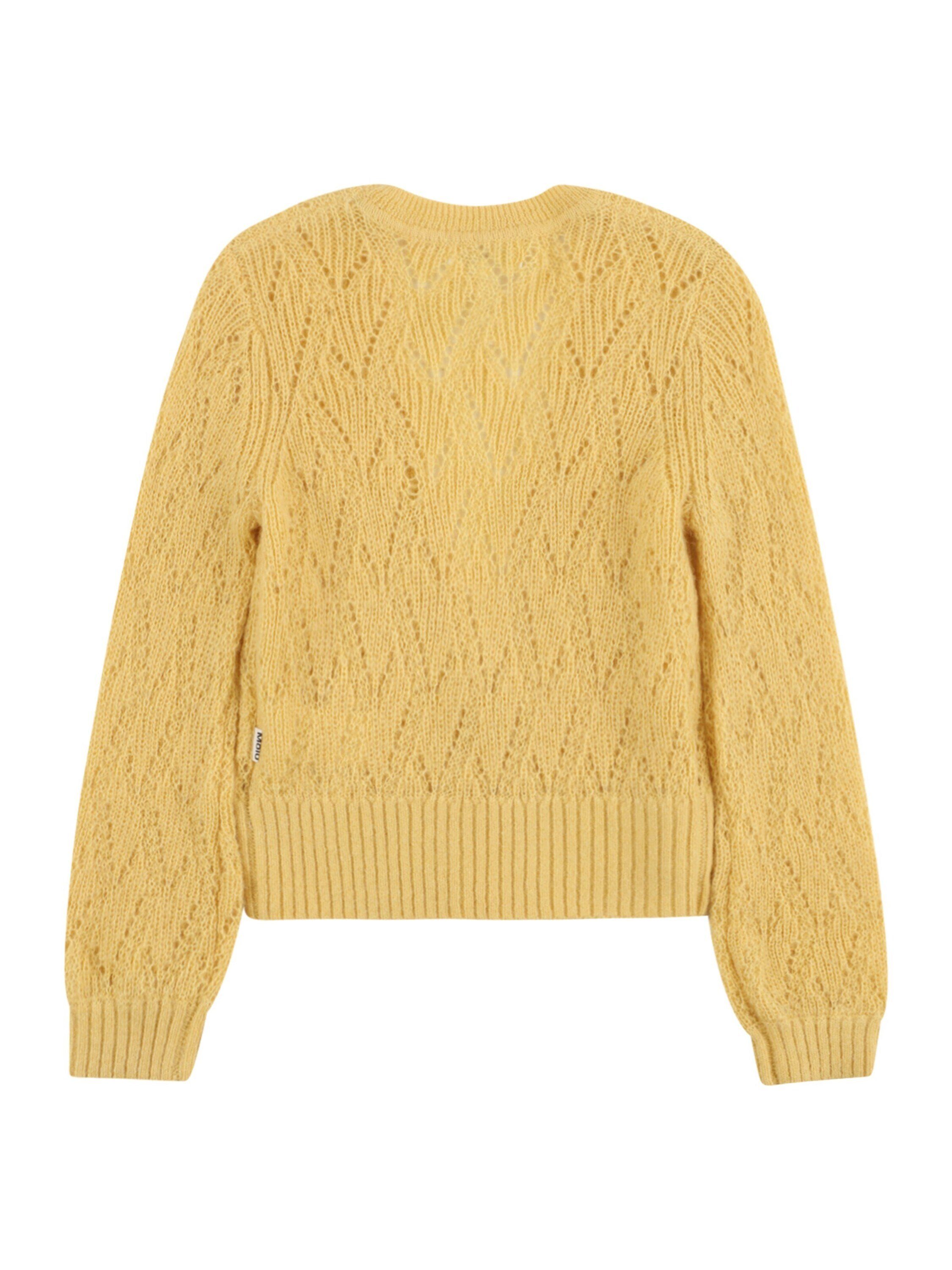 Molo Strickjacke Glory (1-tlg) Lochmuster