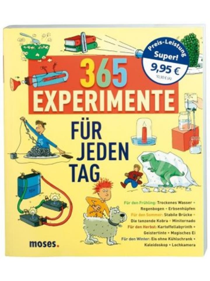 moses. Buch - 365 Experimente für jeden Tag günstig kaufen onesize