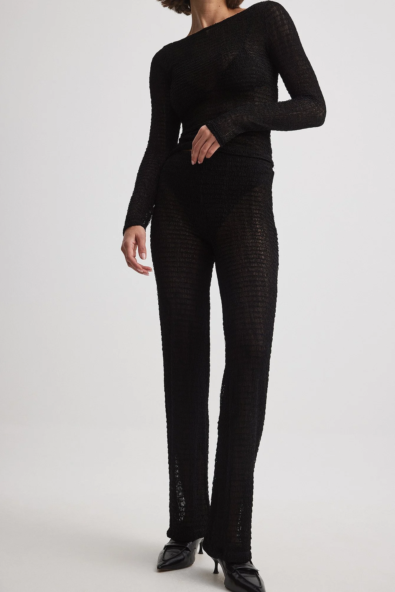 Hose im Distressed-Look