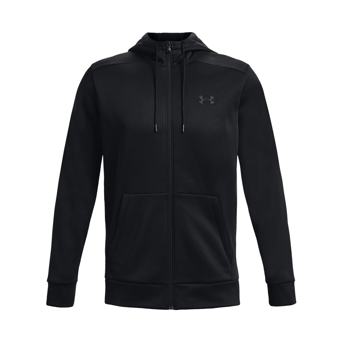 Under Armour Fleece Kapuzenjacke Schwarz F001