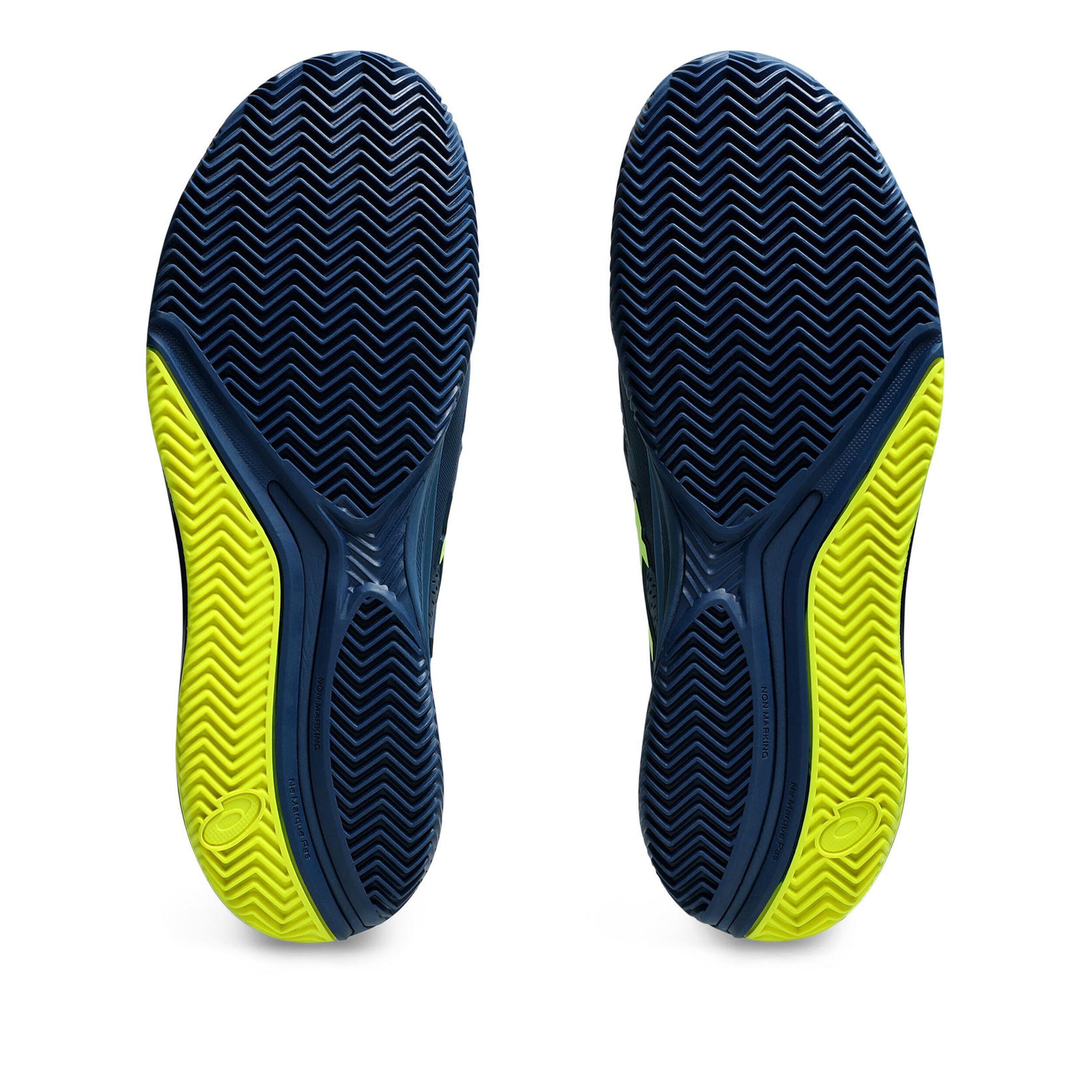 Gel-Resolution 9 Clay Sandplatzschuh Herren - Blau, Gelb