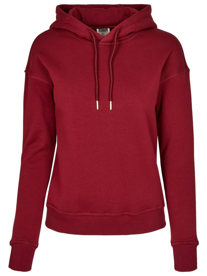 Urban Classics Urban Classics Kapuzenpullover in burgundy günstig kaufen