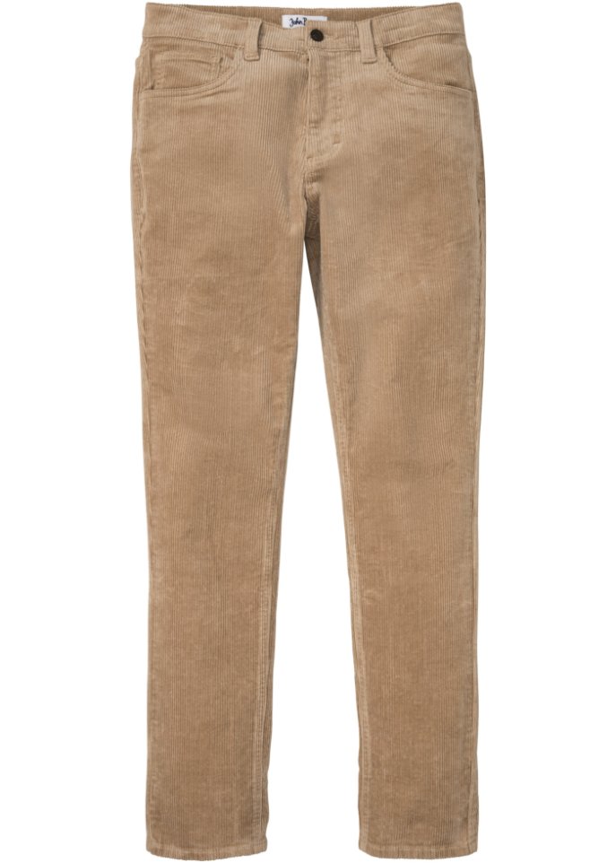 Slim Fit Stretch-Cordhose mit Komfortschnitt