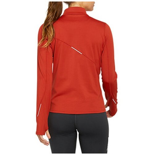 DAMEN T-SHIRT LITE-SHOW WINTER 1/2 ZIP TOP