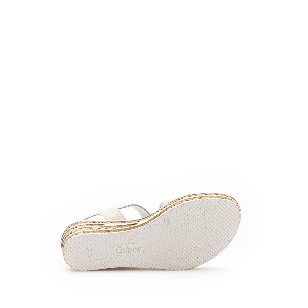 Gabor fashion Keilsandalette beige
