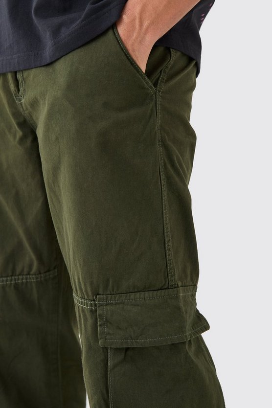 Lockere 3D Cargo-Hose mit Reißverschluss