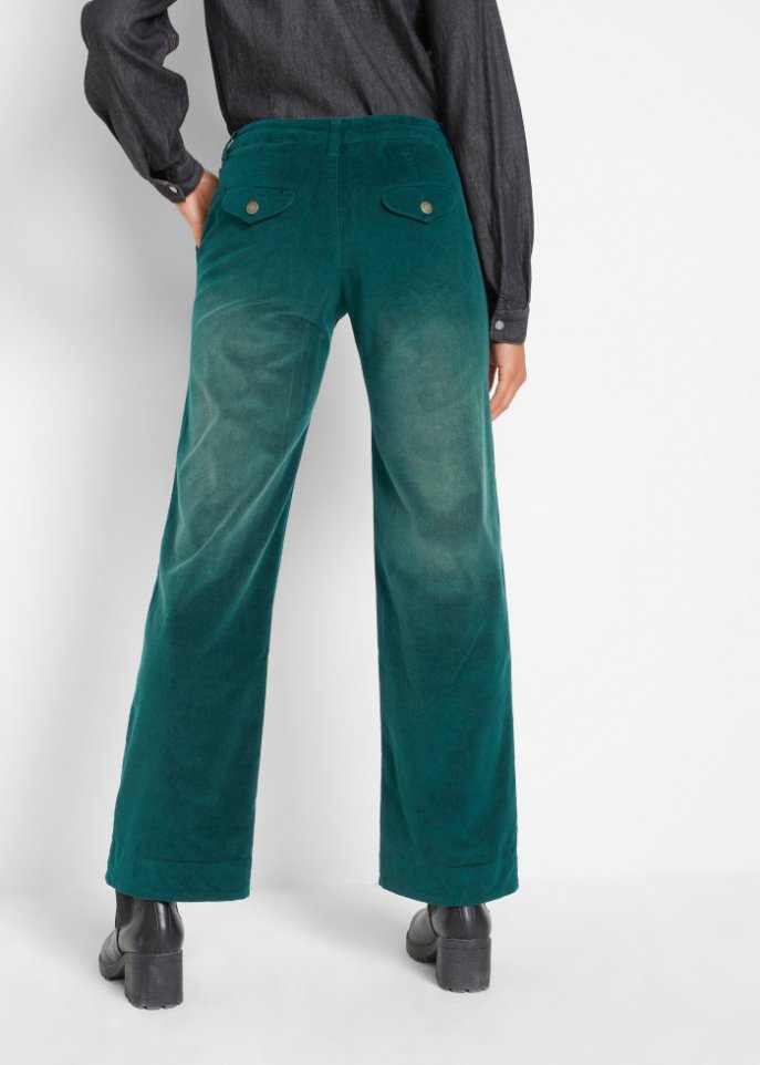 Stretch-Cordhose, Wide