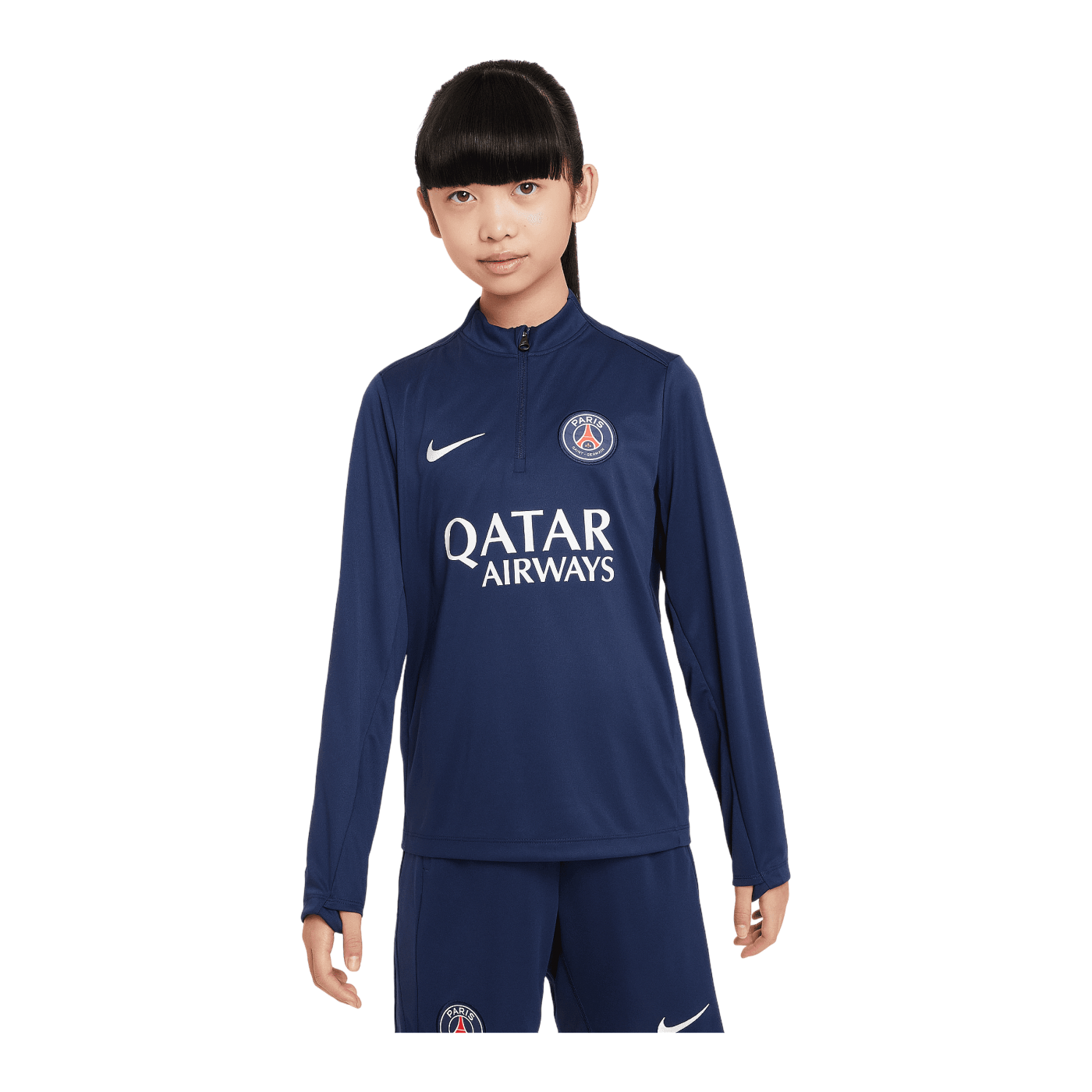 Nike Paris St. Germain Academy Drill Top Sweatshirt Kids Blau F411