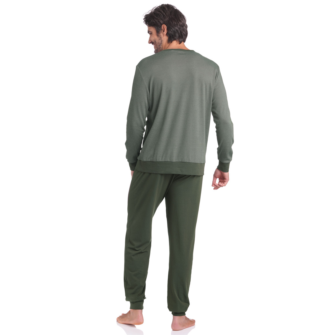 Herren Schlafanzug im Basic-Look
