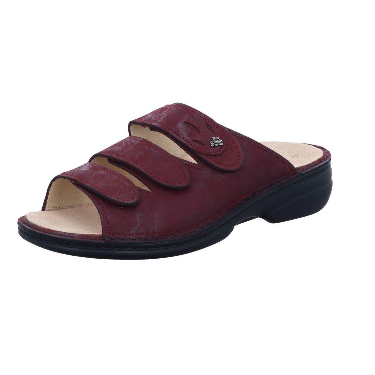 FINN COMFORT Klassische Sandalen rot KOS Classic bordo