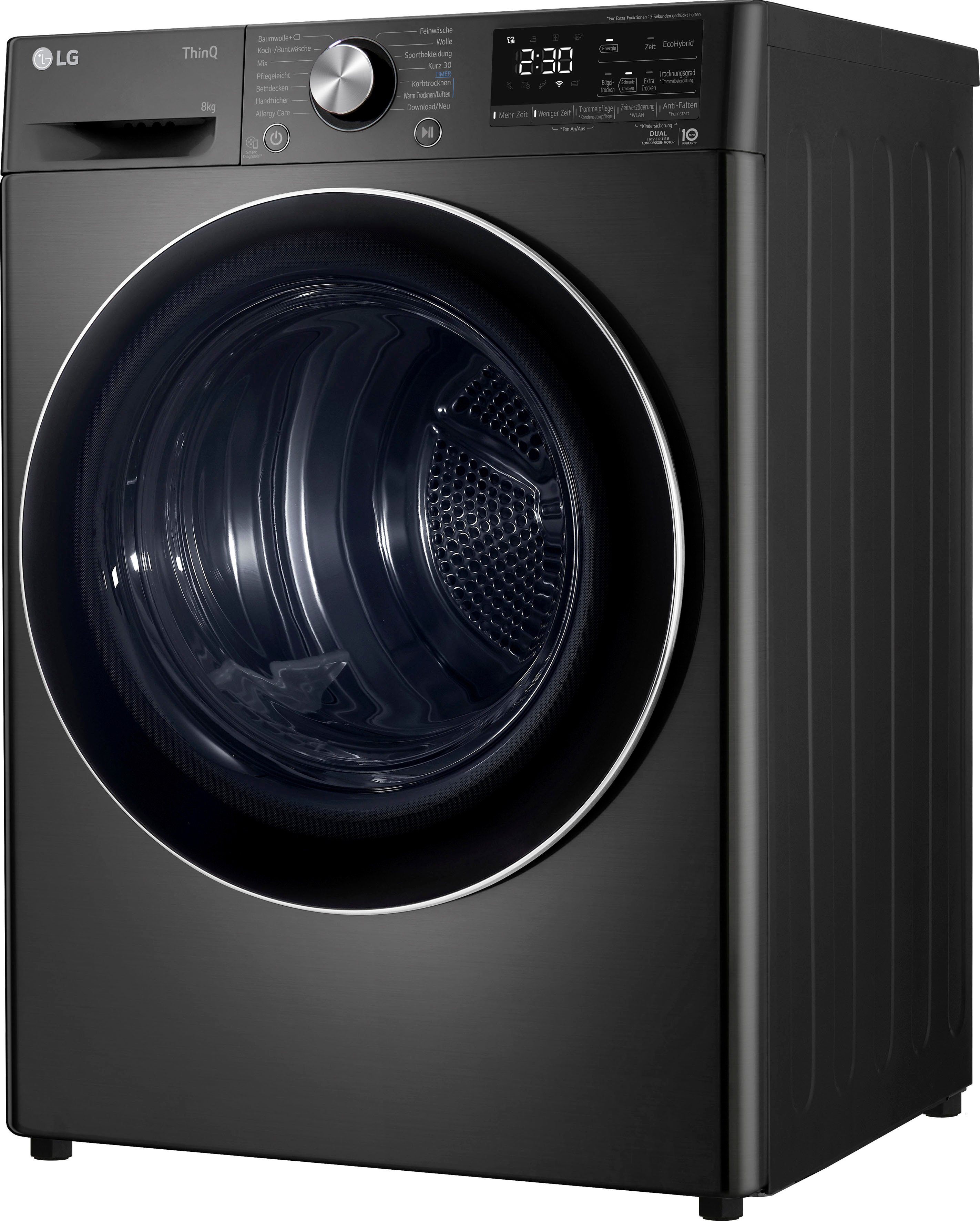 LG Wärmepumpentrockner Vivace RT80V9B, 8 kg