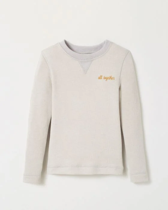 Sweat-shirt enfant molleton gratté Thermolactyl Sensitive