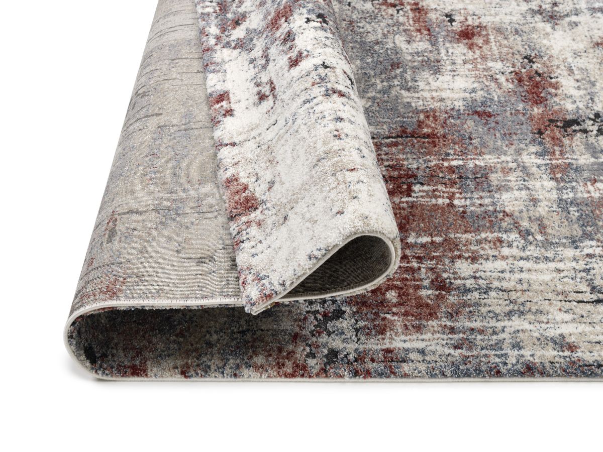 Interliving Webteppich L-8800 Creme rot 65 x 130cm