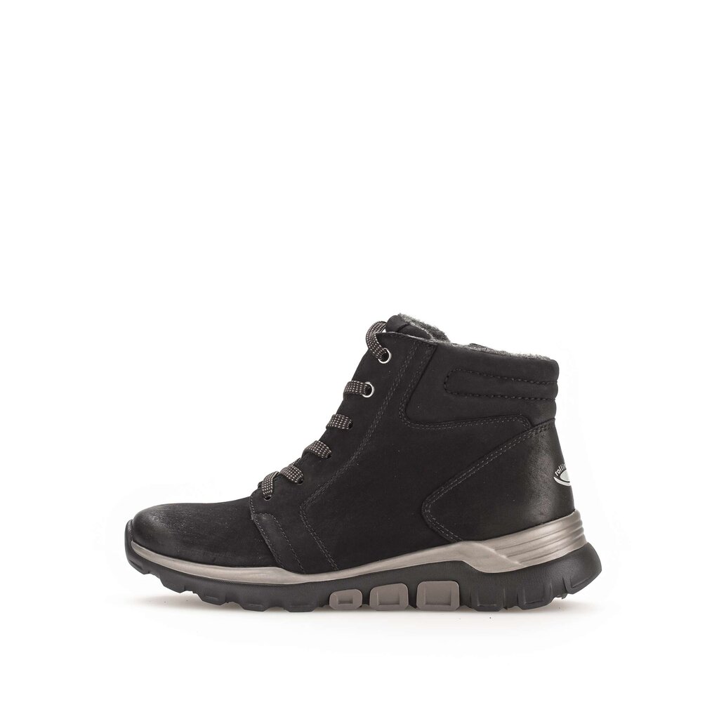 rollingsoft Schnürstiefelette schwarz