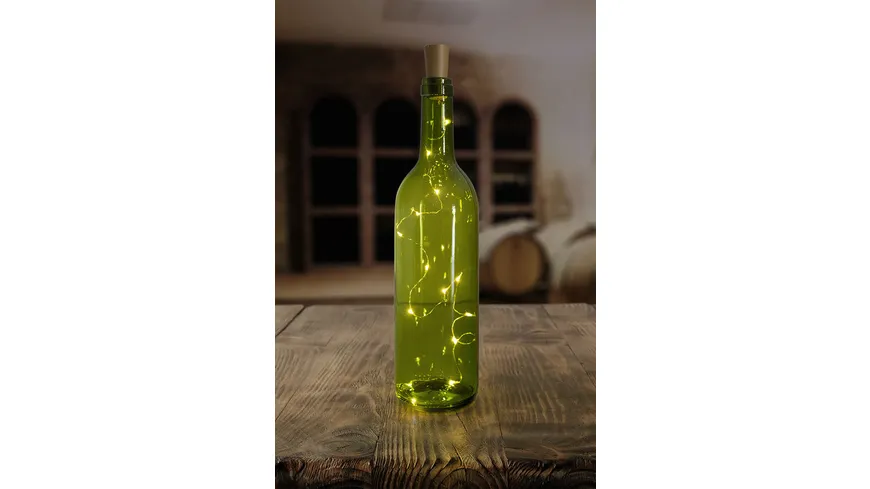 Winkee Led Lichterkette Flaschenlicht