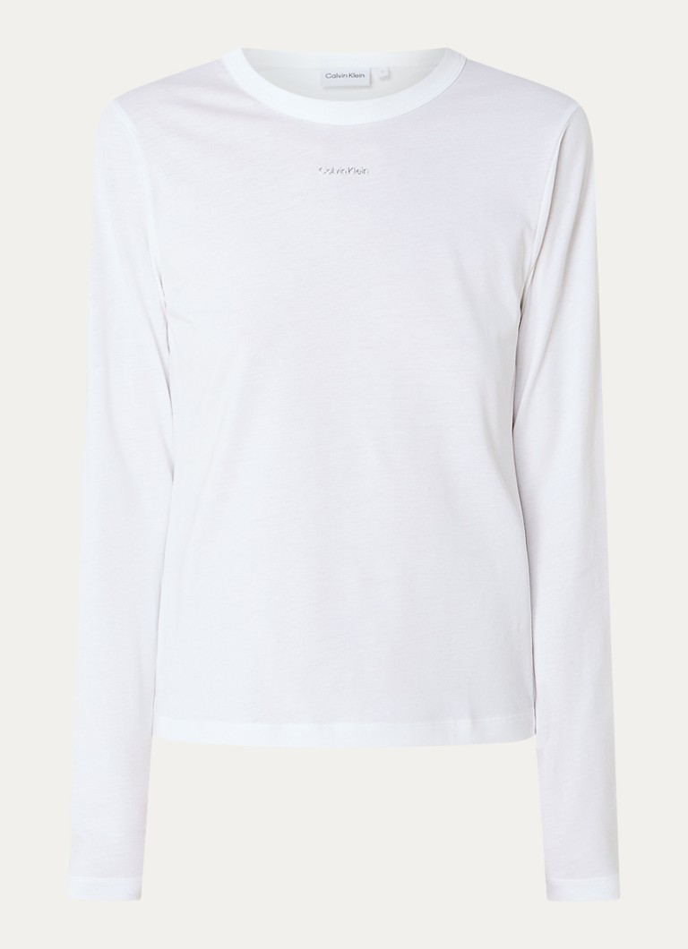 Maglia a maniche lunghe Calvin Klein con logo